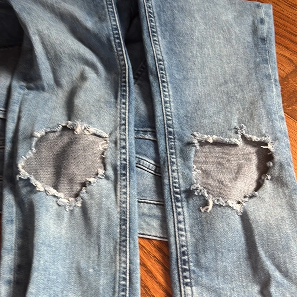 Free people Distressed Skinny Jeans